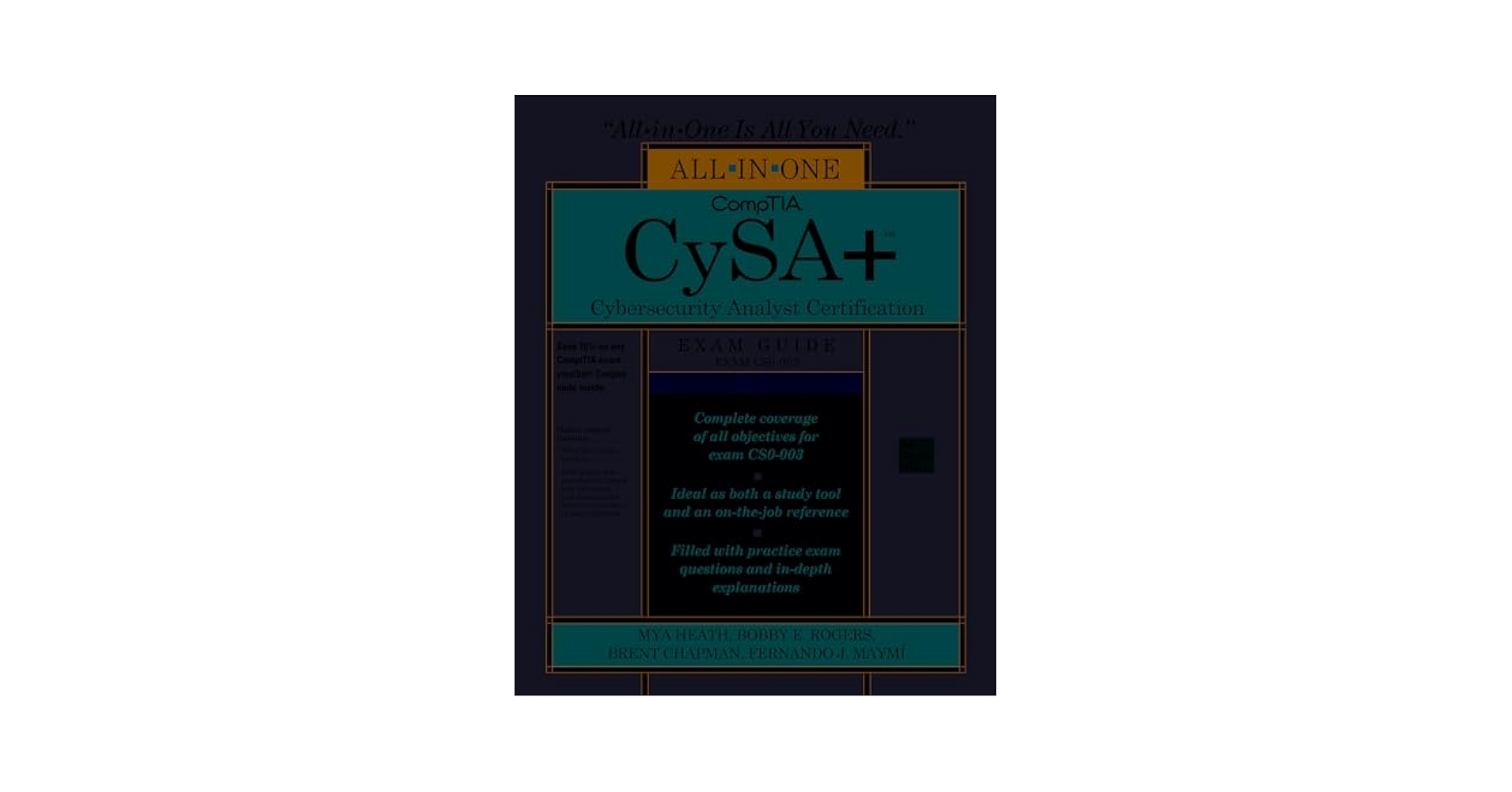 CompTIA CySA+ Cybersecurity Analyst Certification All-in-One